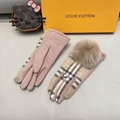 Hot sale Burberry women winter warm gloves men Outdoor Windproof Gloves