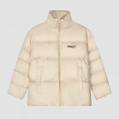 Wholesale            Down Jacket  Men's Loose Bakery Stand Collar Padded Jacket 