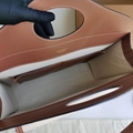 Hot sale Burberry Medium Two-Tone Canvas and Leather Pocket Bag  
