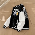 Wholesale newest Louis Vuitton Jean Baseball Jacket Hip Hop Streetwear Baseball 