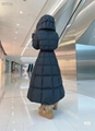 Wholesale Winter Down Jackets Moncler Long Slim fit women long puffer jackets