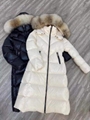 Hot Sale Women Long Down Coat Moncler Down Jacket Fur Hood Puffer Jacket 