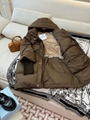 High quality Maison Margiela Down Jacket Medium to long down jacket for women   