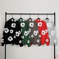 Wholesale newest Denim Tears The Cotton Wreath Sweatshirt  Black Hoodies 1