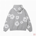 Wholesale newest Denim Tears The Cotton Wreath Sweatshirt  Black Hoodies 10