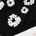Wholesale newest Denim Tears The Cotton Wreath Sweatshirt  Black Hoodies 12