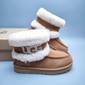 Wholesale newest     women winter Flat Warm boots Furry Snow Boots  8