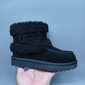 Wholesale newest     women winter Flat Warm boots Furry Snow Boots  14