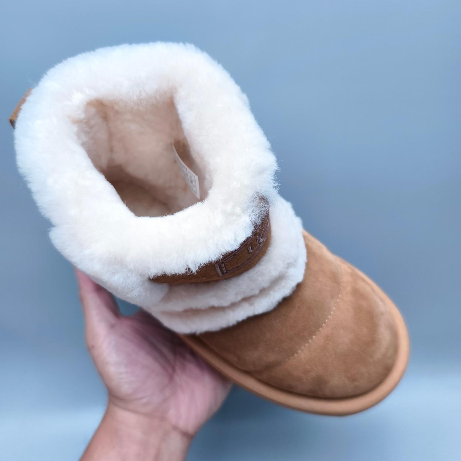 Wholesale newest     women winter Flat Warm boots Furry Snow Boots  16