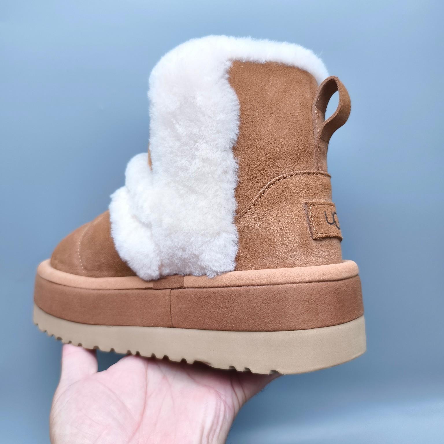 Wholesale newest     women winter Flat Warm boots Furry Snow Boots  17