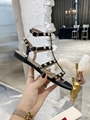            Garavani ROCKSTUD CALFSKIN ANKLE STRAP SANDAL 60 MM 15