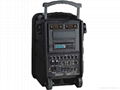 EIKI Portable PA System WPA-200 DVD,2 HADHELD