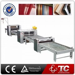 China TC Factory Price hot melt Industrial wood laminate machine