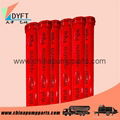 Factory price wear-resisting twin wall concrete boom pump pipe and spare parts