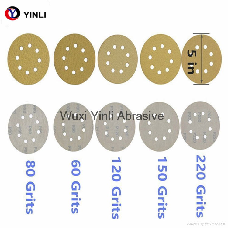 Hot Sale Abrasive 5in Round Sanding Disk for Aotomotive Industry 2