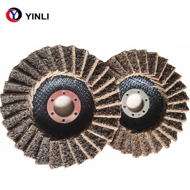 5'' Abrasive Non Woven Nylon Flap Wheel YINLI or OEM (China