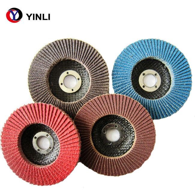 abrasive calcined aluminium oxide flap disc for angle grinder 3