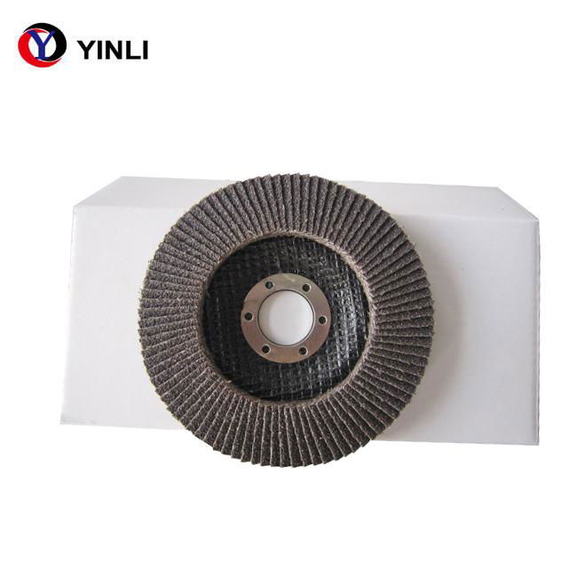 abrasive calcined aluminium oxide flap disc for angle grinder