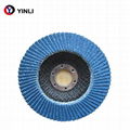 4''*5/8''Abrasive Zirconia flap disc grit 80 for stainless steel