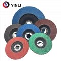4''-7'' Abrasive flap disc for grinding and polishing 1