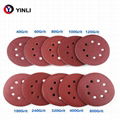 High Efficient Abrasive 5in Aluminium Oxide Sand Paper Disc