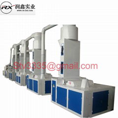 Textile waste recycling machine