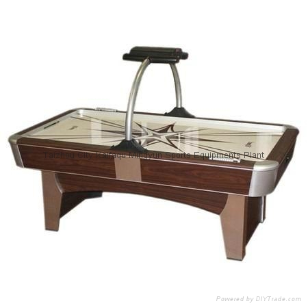 7ft solid wood coin operated air hockey table