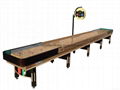 22ft maple wood shuffleboard table