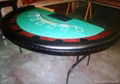 84'' blackjack poker table