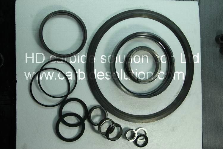 Tungsten carbide mechanical seal rings for industry supply 3