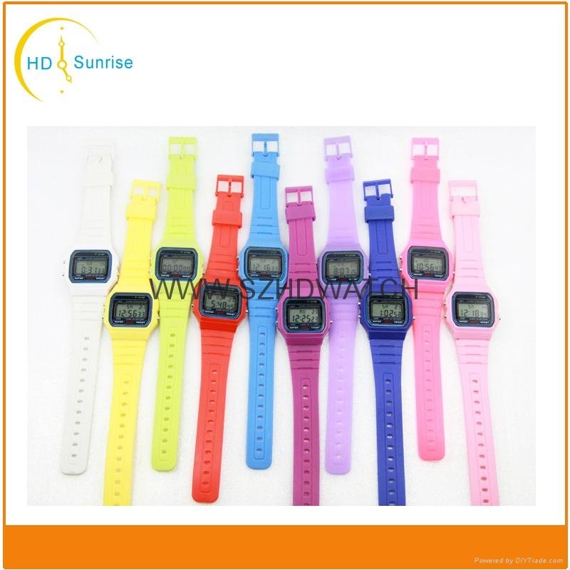 cheap promotional gift plastic digital watches 2