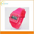 cheap promotional gift plastic digital watches 1