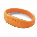 new gadget 2gb pvc usb bracelet in shenzhen