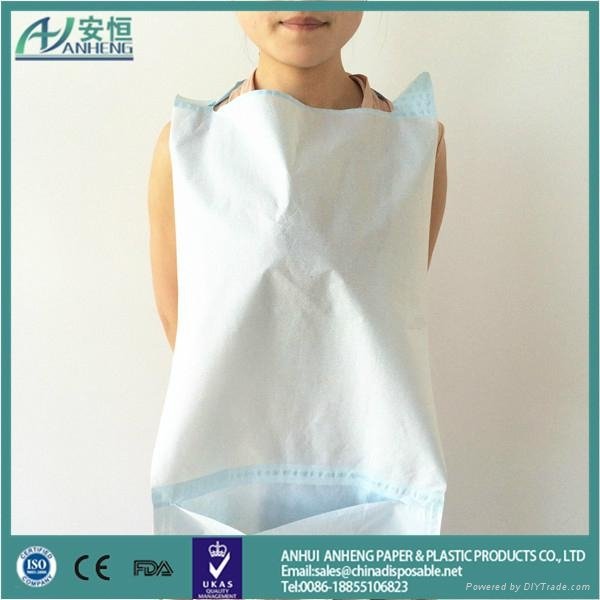 chinese manufacturer dental bibs paper bibs for custom disposable paper baby bib 2