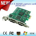 cctv video capture card PCIE 1080p support All capture 3G/HD/SD-SDI hds101 5