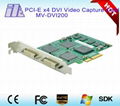 2 ch video capture card 1080P 60Hz DVI HDMI VGA YPbPr Video Capture Card PC DVI2 1