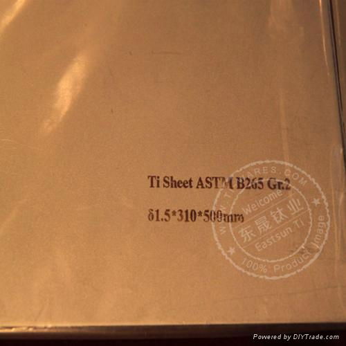 Baoji eastsun titanium sheet 4