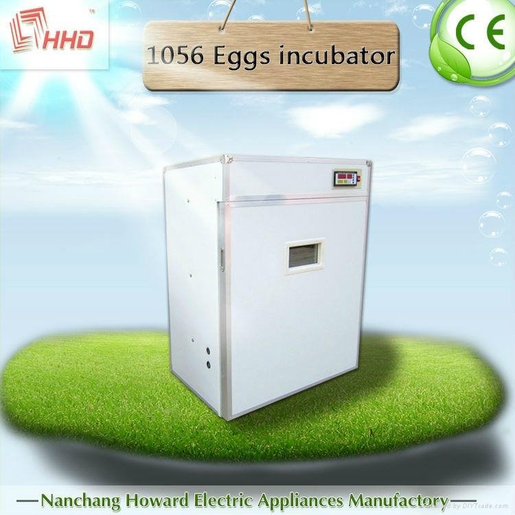YZITE-10 of 1056 egg full automatic industrial incubators for hatching eggs