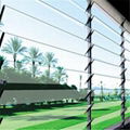 6mm 8m 10mm 12mm Glass Door Tempered Louver Glass