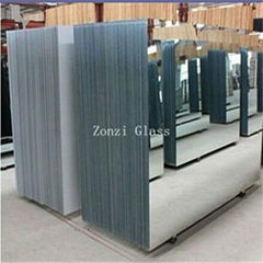 2mm-6mm Clear Float Glass Safety Mirror with Vinyl Back