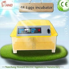 Good price automatic mini 48 egg incubator for sale 