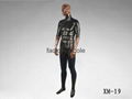 good quality  cover fabric fiberglass window display mannequin for male