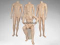 Fashion  Store Window Display headless high quality skin color Man mannequin 3