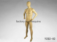 2015 new product of special wooden like standing male mannequin dummy for sale