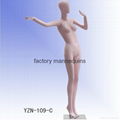 water transfer printing  mannequin sexy female model for store window display 4