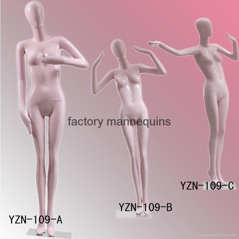 Wholesale Sexy fiberglass  female mannequin without head  3