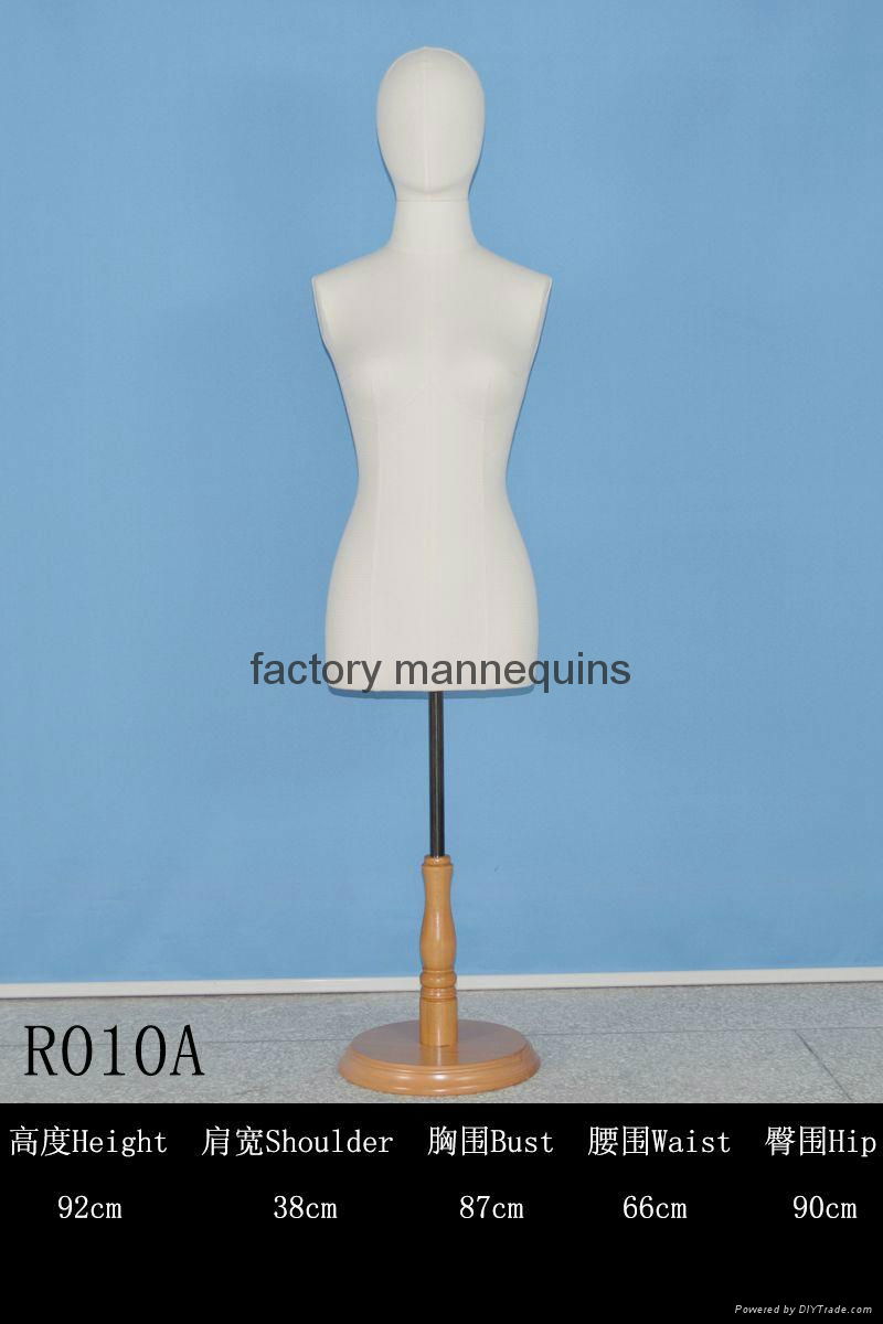 sexy fabric cover female dress form mannequin 5