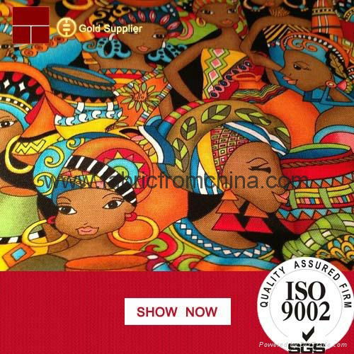 2016 fashion fabric hot  sale 100 cotton wax african fabric