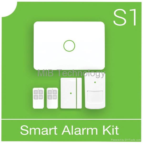 Top selling wireless home gsm alarm with 868MHz/60 zones S1