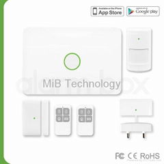 (B2B)Elderly-care gsm sms alarm system with cigarette smoke detector S1/868MHz/G